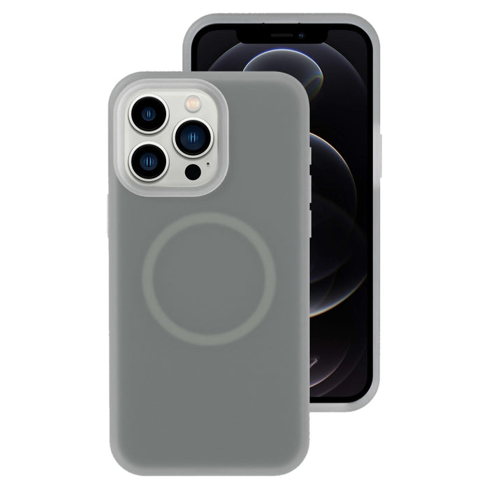 Funda magnética para teléfono con silicona líquida Jelly MagSafe, For iPhone 12 Pro, For iPhone 11 Pro Max, For iPhone 11, For iPhone 11 Pro