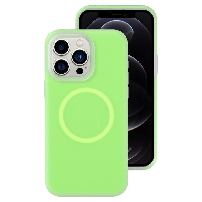 Funda magnética para teléfono con silicona líquida Jelly MagSafe, For iPhone 12 Pro, For iPhone 11 Pro Max, For iPhone 11, For iPhone 11 Pro