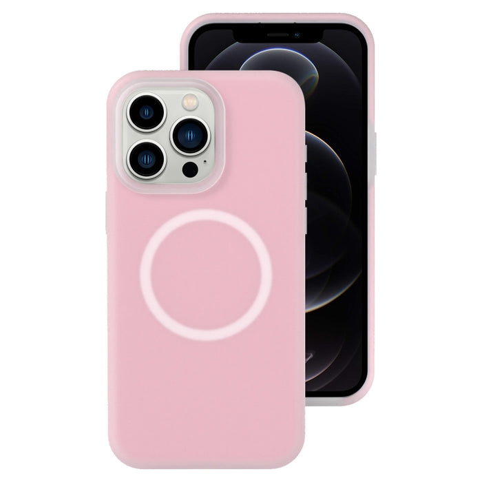 Funda magnética para teléfono con silicona líquida Jelly MagSafe, For iPhone 12 Pro, For iPhone 11 Pro Max, For iPhone 11, For iPhone 11 Pro