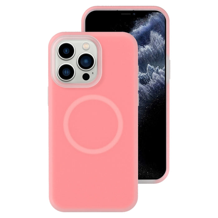 Funda magnética para teléfono con silicona líquida Jelly MagSafe, For iPhone 12 Pro, For iPhone 11 Pro Max, For iPhone 11, For iPhone 11 Pro