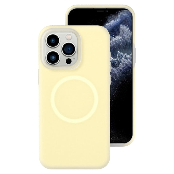 Funda magnética para teléfono con silicona líquida Jelly MagSafe, For iPhone 12 Pro, For iPhone 11 Pro Max, For iPhone 11, For iPhone 11 Pro