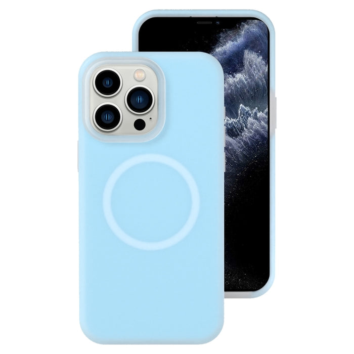 Funda magnética para teléfono con silicona líquida Jelly MagSafe, For iPhone 12 Pro, For iPhone 11 Pro Max, For iPhone 11, For iPhone 11 Pro