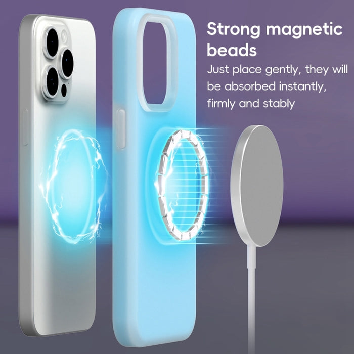 Funda magnética para teléfono con silicona líquida Jelly MagSafe, For iPhone 12 Pro, For iPhone 11 Pro Max, For iPhone 11, For iPhone 11 Pro