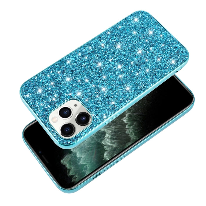 Estuche protector de TPU a prueba de golpes con polvo de brillo, For iPhone 12 / 12 Pro, For iPhone 12 mini, For iPhone 12 Pro Max, For Samsung Galaxy A71 5G