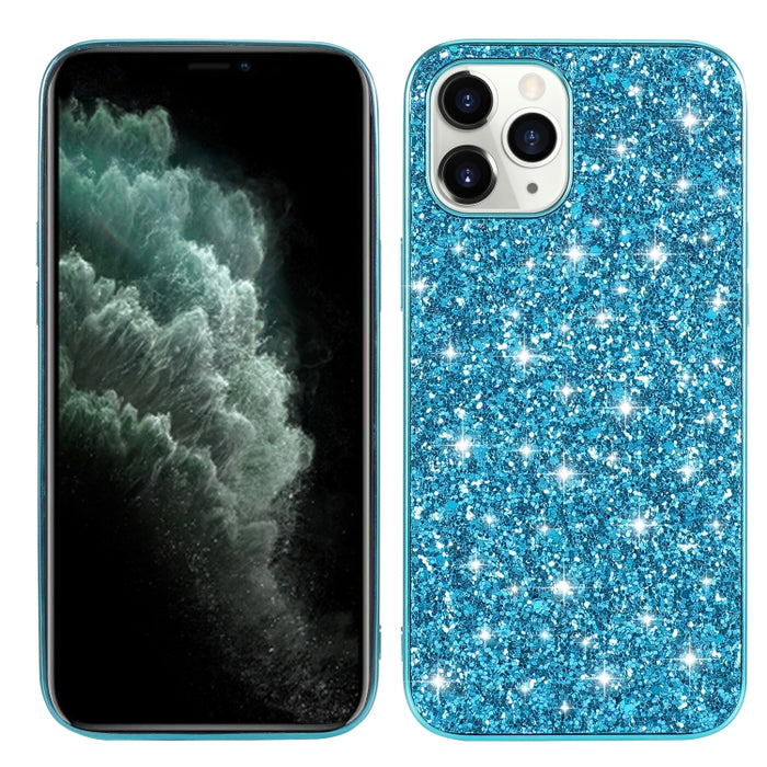 Estuche protector de TPU a prueba de golpes con polvo de brillo, For iPhone 12 / 12 Pro, For iPhone 12 mini, For iPhone 12 Pro Max, For Samsung Galaxy A71 5G