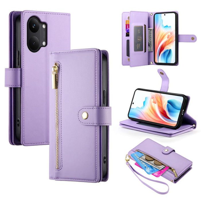 Cartera con cremallera y nueve ranuras para tarjetas, funda de cuero para teléfono, For Redmi A7 Pro 4G / 5G 171mm / Poco C85x 5G, For Redmi 15a 5G, For Redmi Turbo 5 Max 5G / Poco X8 Pro Max 5G, For Redmi Note 15 Pro+ 163.3mm / Poco M8 Pro            ...