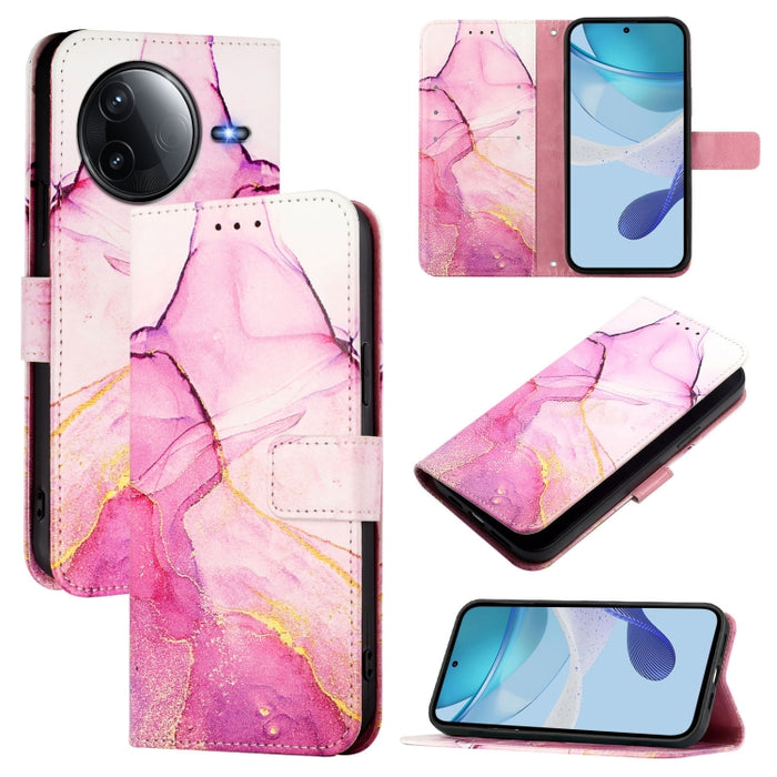 PT003 Funda de cuero con tapa para teléfono con diseño de mármol, For Redmi 15a 5G, For Redmi Turbo 5 / Poco X8 Pro 5G, For Redmi Note 15 Pro+ 5G Global 163.3mm, For Redmi Note 15 4G / 5G Global 164mm, For Redmi Note 15 Pro 5G Global 163.6mm           ...