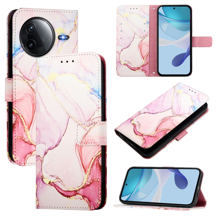 PT003 Funda de cuero con tapa para teléfono con diseño de mármol, For Redmi 15a 5G, For Redmi Turbo 5 / Poco X8 Pro 5G, For Redmi Note 15 Pro+ 5G Global 163.3mm, For Redmi Note 15 4G / 5G Global 164mm, For Redmi Note 15 Pro 5G Global 163.6mm           ...