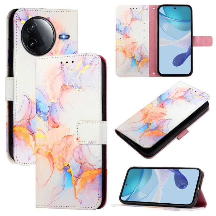 PT003 Funda de cuero con tapa para teléfono con diseño de mármol, For Redmi 15a 5G, For Redmi Turbo 5 / Poco X8 Pro 5G, For Redmi Note 15 Pro+ 5G Global 163.3mm, For Redmi Note 15 4G / 5G Global 164mm, For Redmi Note 15 Pro 5G Global 163.6mm           ...