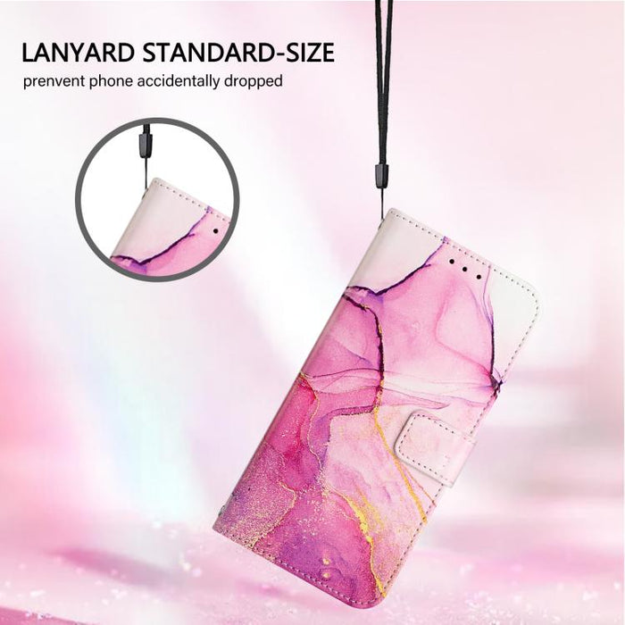PT003 Funda de cuero con tapa para teléfono con diseño de mármol, For Redmi Note 14 Pro / 14 Pro+ 5G Global, For Redmi Turbo 4, For Redmi Note 14 5G Global, For Redmi K80 / K80 Pro, For Redmi Note 14 Pro 4G, For Redmi Note 14 4G 163.25mm               ...