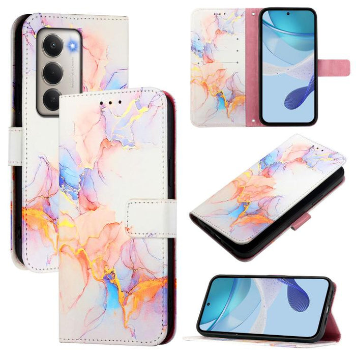 PT003 Funda de cuero con tapa para teléfono con diseño de mármol, For Redmi 15a 5G, For Redmi Turbo 5 / Poco X8 Pro 5G, For Redmi Note 15 Pro+ 5G Global 163.3mm, For Redmi Note 15 4G / 5G Global 164mm, For Redmi Note 15 Pro 5G Global 163.6mm           ...