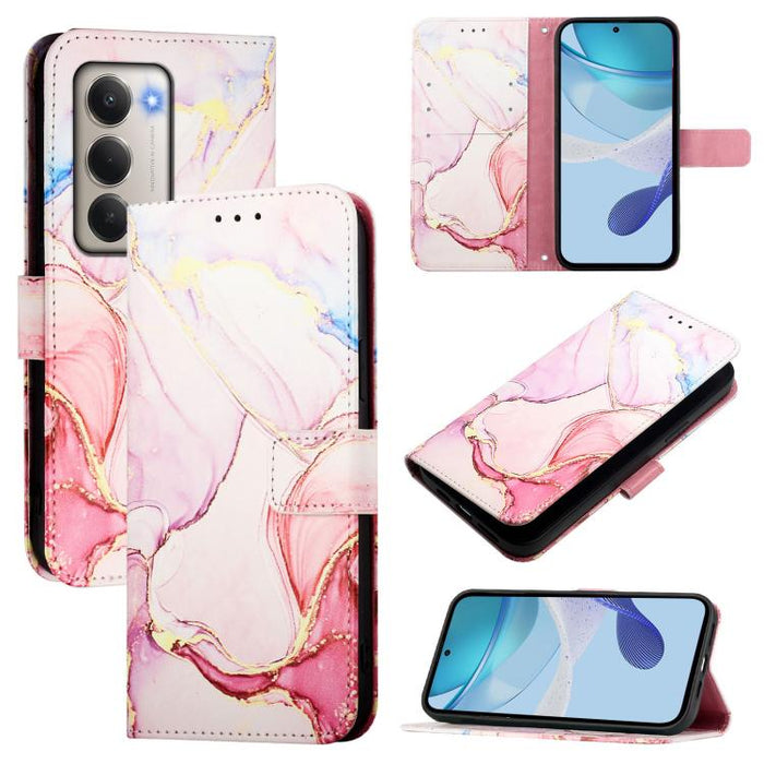 PT003 Funda de cuero con tapa para teléfono con diseño de mármol, For Redmi 15a 5G, For Redmi Turbo 5 / Poco X8 Pro 5G, For Redmi Note 15 Pro+ 5G Global 163.3mm, For Redmi Note 15 4G / 5G Global 164mm, For Redmi Note 15 Pro 5G Global 163.6mm           ...