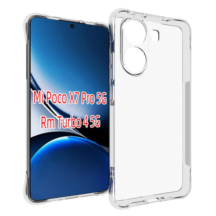 Funda para teléfono de TPU gruesa, antideslizante y a prueba de golpes, For Redmi Note 15 5G / 4G Global 164mm, For Redmi Note 15 Pro 4G 163.2mm, For Redmi K90, For Redmi K90 Pro Max, For Redmi 15C 5G/4G EU 173mm/Poco C85 5G                            ...