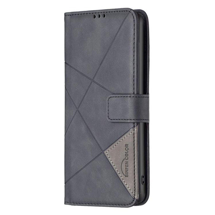 Funda de cuero para teléfono con textura de rombos y hebilla magnética, For Redmi Note 14 5G, For Redmi Note 14 Pro 5G / Note 14 Pro+ 5G, For Redmi 14C 4G, For Redmi K70 Ultra