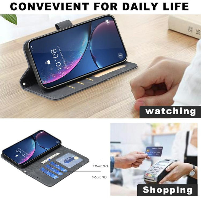 Funda de cuero para teléfono con textura de rombos y hebilla magnética, For Redmi Note 14 5G, For Redmi Note 14 Pro 5G / Note 14 Pro+ 5G, For Redmi 14C 4G, For Redmi K70 Ultra