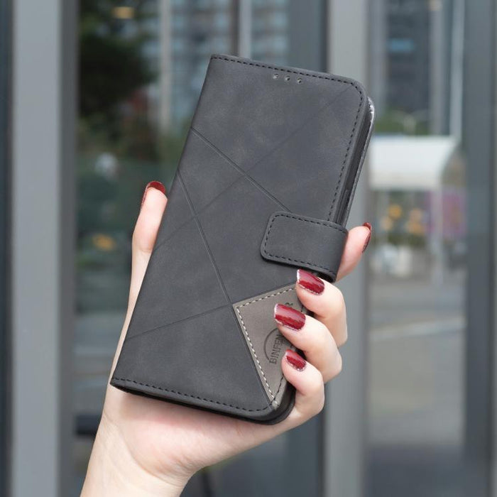Funda de cuero para teléfono con textura de rombos y hebilla magnética, For Redmi Note 14 5G, For Redmi Note 14 Pro 5G / Note 14 Pro+ 5G, For Redmi 14C 4G, For Redmi K70 Ultra