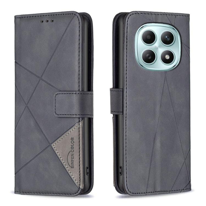 Funda de cuero para teléfono con textura de rombos y hebilla magnética, For Redmi K90 Max 5G, For Redmi A7 Pro 171mm / Poco C85x 5G, For Redmi 15a 5G, For Redmi Tubo 5 Max / Poco X8 Pro Max, For Redmi Tubo 5 / Poco X8 Pro 5G                            ...