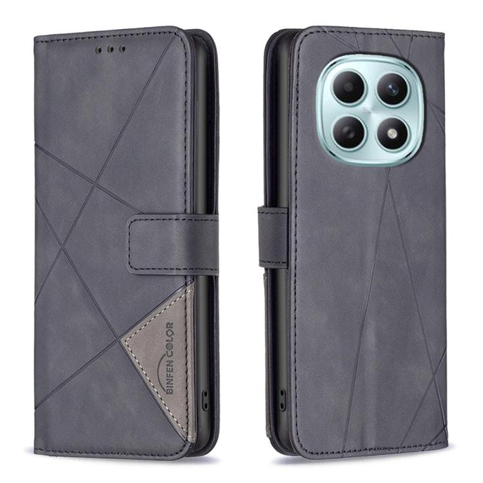 Funda de cuero para teléfono con textura de rombos y hebilla magnética, For Redmi K90 Max 5G, For Redmi A7 Pro 171mm / Poco C85x 5G, For Redmi 15a 5G, For Redmi Tubo 5 Max / Poco X8 Pro Max, For Redmi Tubo 5 / Poco X8 Pro 5G                            ...