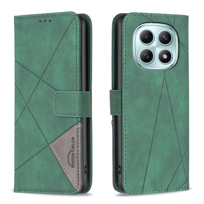 Funda de cuero para teléfono con textura de rombos y hebilla magnética, For Redmi K90 Max 5G, For Redmi A7 Pro 171mm / Poco C85x 5G, For Redmi 15a 5G, For Redmi Tubo 5 Max / Poco X8 Pro Max, For Redmi Tubo 5 / Poco X8 Pro 5G                            ...