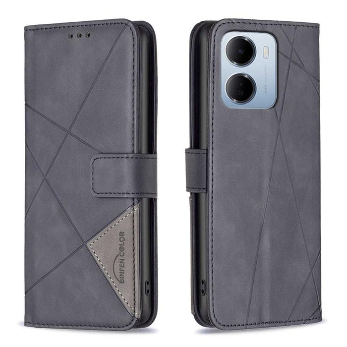 Funda de cuero para teléfono con textura de rombos y hebilla magnética, For Redmi K90 Max 5G, For Redmi A7 Pro 171mm / Poco C85x 5G, For Redmi 15a 5G, For Redmi Tubo 5 Max / Poco X8 Pro Max, For Redmi Tubo 5 / Poco X8 Pro 5G                            ...