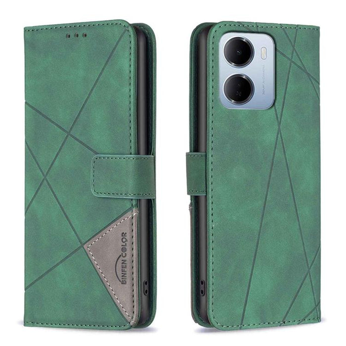 Funda de cuero para teléfono con textura de rombos y hebilla magnética, For Redmi K90 Max 5G, For Redmi A7 Pro 171mm / Poco C85x 5G, For Redmi 15a 5G, For Redmi Tubo 5 Max / Poco X8 Pro Max, For Redmi Tubo 5 / Poco X8 Pro 5G                            ...