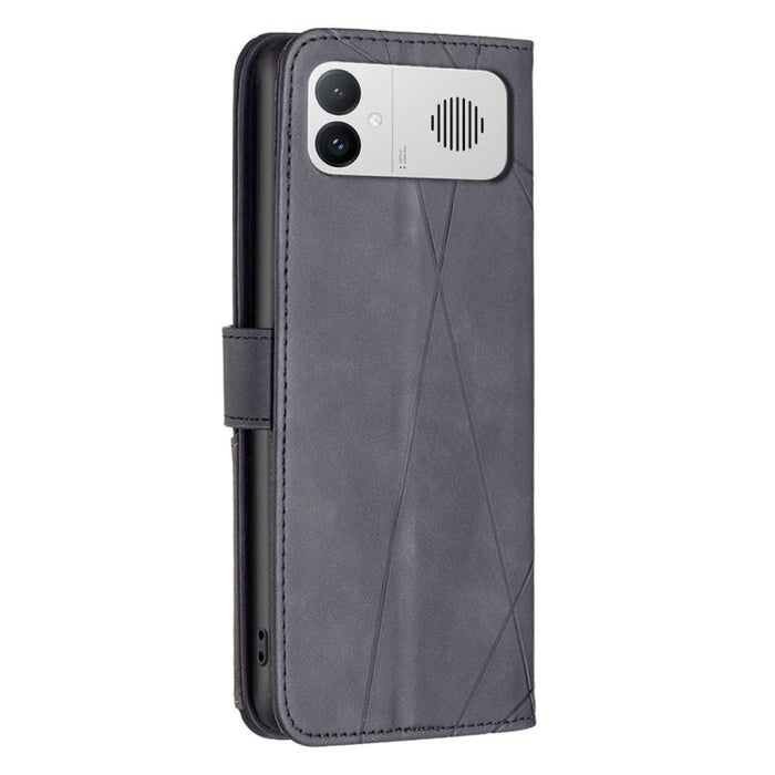 Funda de cuero para teléfono con textura de rombos y hebilla magnética, For Redmi K90 Max 5G, For Redmi A7 Pro 171mm / Poco C85x 5G, For Redmi 15a 5G, For Redmi Tubo 5 Max / Poco X8 Pro Max, For Redmi Tubo 5 / Poco X8 Pro 5G                            ...