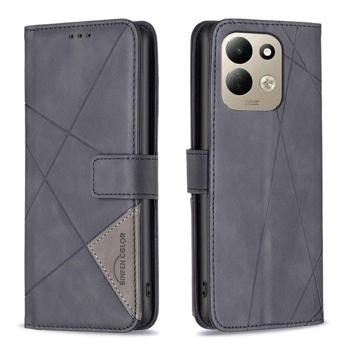 Funda de cuero para teléfono con textura de rombos y hebilla magnética, For Redmi K90 Max 5G, For Redmi A7 Pro 171mm / Poco C85x 5G, For Redmi 15a 5G, For Redmi Tubo 5 Max / Poco X8 Pro Max, For Redmi Tubo 5 / Poco X8 Pro 5G                            ...