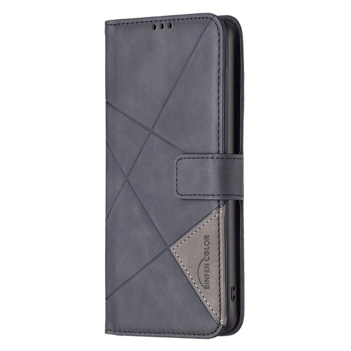 Funda de cuero para teléfono con textura de rombos y hebilla magnética, For Redmi K90 Max 5G, For Redmi A7 Pro 171mm / Poco C85x 5G, For Redmi 15a 5G, For Redmi Tubo 5 Max / Poco X8 Pro Max, For Redmi Tubo 5 / Poco X8 Pro 5G                            ...