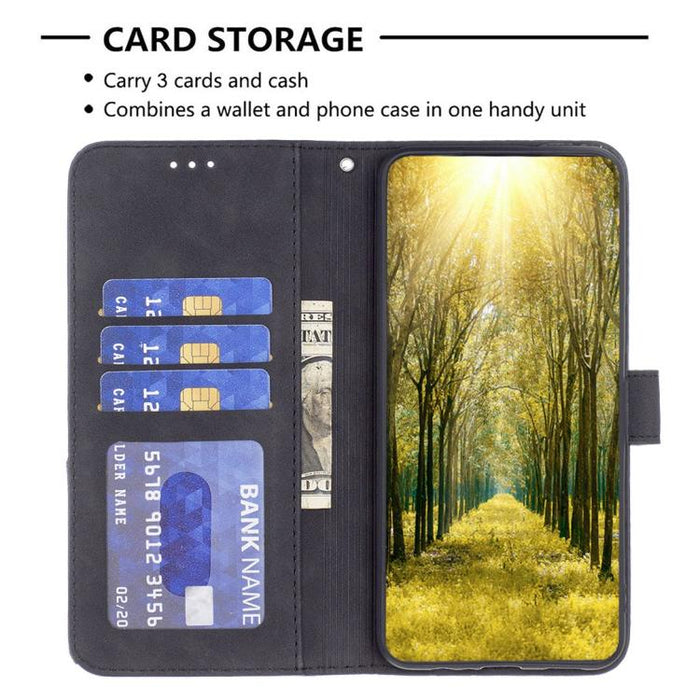 Funda de cuero para teléfono con textura de rombos y hebilla magnética, For Redmi K90 Max 5G, For Redmi A7 Pro 171mm / Poco C85x 5G, For Redmi 15a 5G, For Redmi Tubo 5 Max / Poco X8 Pro Max, For Redmi Tubo 5 / Poco X8 Pro 5G                            ...