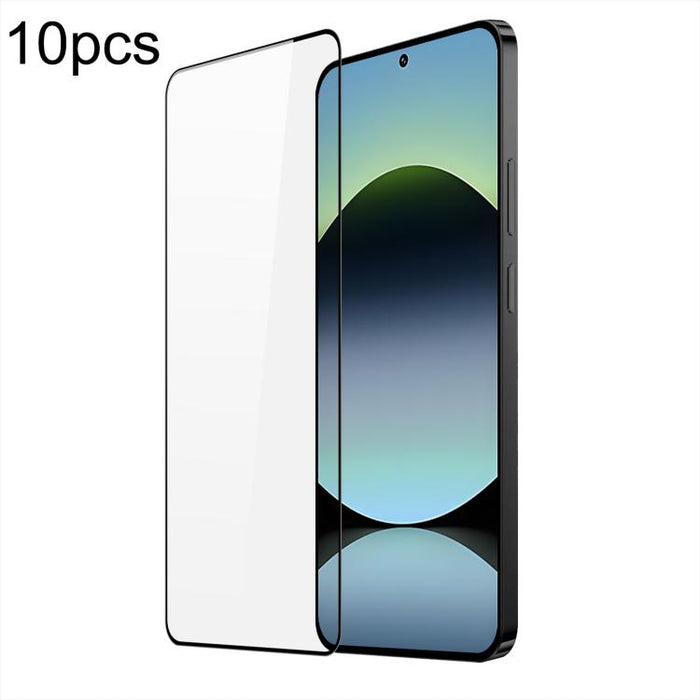10 piezas DUX DUCIS 0,33 mm 9H Película de vidrio templado de alúmina media, For Redmi R70 5G / R70m 5G, For Redmi 15a 5G, For Redmi Note 15 4G / 5G Global 164mm, For Redmi Note 15 Pro 4G Global 163.2mm, For Redmi Note 15 Pro+ 5G Global 163.3mm        ...