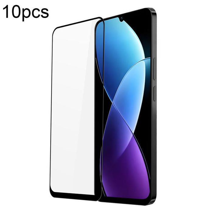 10 piezas DUX DUCIS 0,33 mm 9H Película de vidrio templado de alúmina media, For Redmi R70 5G / R70m 5G, For Redmi 15a 5G, For Redmi Note 15 4G / 5G Global 164mm, For Redmi Note 15 Pro 4G Global 163.2mm, For Redmi Note 15 Pro+ 5G Global 163.3mm        ...