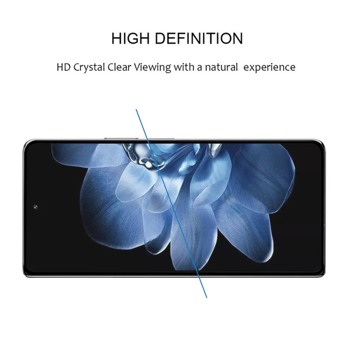 Película de vidrio templado protectora de pantalla de cobertura total con pegamento completo, For Xiaomi Mix Fold 4