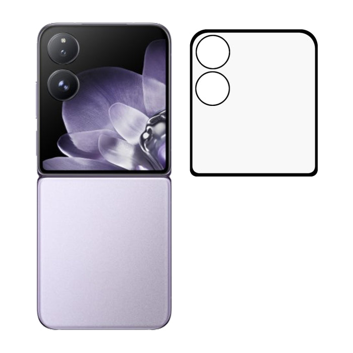 Protector de pantalla de cobertura total con pegamento para bordes de pantalla plegable, For Xiaomi Mix Flip