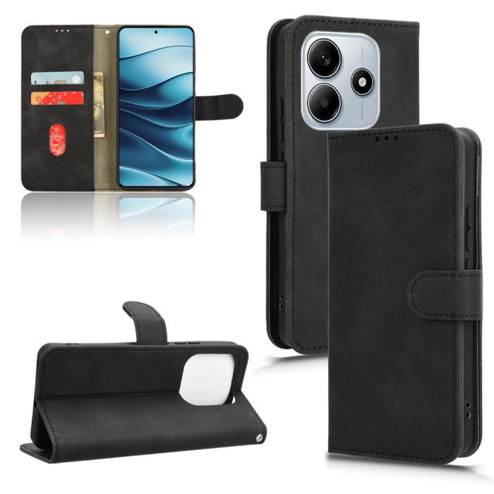 Funda de teléfono de cuero con tapa magnética Skin Feel, For Redmi A7 Pro 171mm / Poco C85x 5G, For Redmi 15a 5G, For Redmi Turbo 5 Max 5G / Poco X8 Pro Max 5G, For Redmi K90 Pro Max / Poco F8 Ultra, For Redmi Note 15 Pro 4G Global 163.2mm             ...
