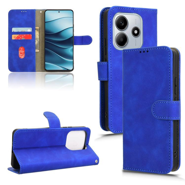 Funda de teléfono de cuero con tapa magnética Skin Feel, For Redmi A7 Pro 171mm / Poco C85x 5G, For Redmi 15a 5G, For Redmi Turbo 5 Max 5G / Poco X8 Pro Max 5G, For Redmi K90 Pro Max / Poco F8 Ultra, For Redmi Note 15 Pro 4G Global 163.2mm             ...