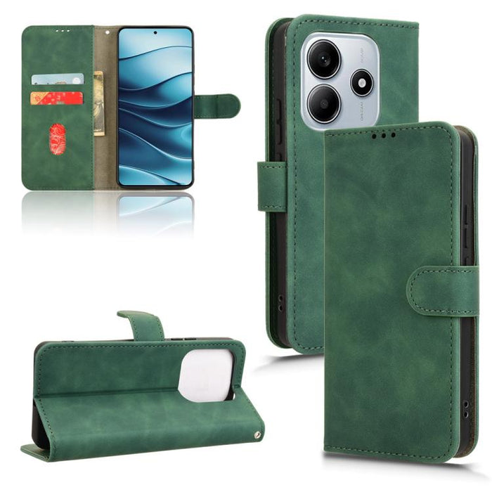 Funda de teléfono de cuero con tapa magnética Skin Feel, For Redmi A7 Pro 171mm / Poco C85x 5G, For Redmi 15a 5G, For Redmi Turbo 5 Max 5G / Poco X8 Pro Max 5G, For Redmi K90 Pro Max / Poco F8 Ultra, For Redmi Note 15 Pro 4G Global 163.2mm             ...