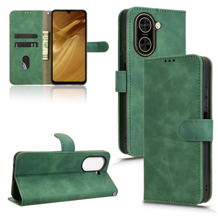 Funda de teléfono de cuero con tapa magnética Skin Feel, For Redmi A7 Pro 171mm / Poco C85x 5G, For Redmi 15a 5G, For Redmi Turbo 5 Max 5G / Poco X8 Pro Max 5G, For Redmi K90 Pro Max / Poco F8 Ultra, For Redmi Note 15 Pro 4G Global 163.2mm             ...