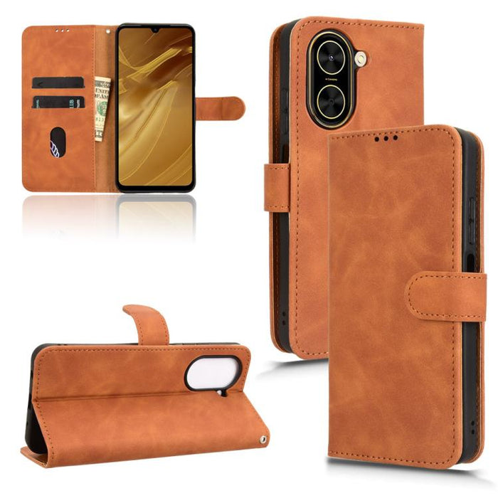 Funda de teléfono de cuero con tapa magnética Skin Feel, For Redmi A7 Pro 171mm / Poco C85x 5G, For Redmi 15a 5G, For Redmi Turbo 5 Max 5G / Poco X8 Pro Max 5G, For Redmi K90 Pro Max / Poco F8 Ultra, For Redmi Note 15 Pro 4G Global 163.2mm             ...