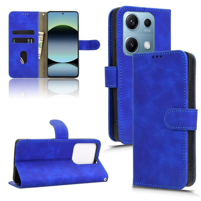 Funda de teléfono de cuero con tapa magnética Skin Feel, For Redmi A7 Pro 171mm / Poco C85x 5G, For Redmi 15a 5G, For Redmi Turbo 5 Max 5G / Poco X8 Pro Max 5G, For Redmi K90 Pro Max / Poco F8 Ultra, For Redmi Note 15 Pro 4G Global 163.2mm             ...