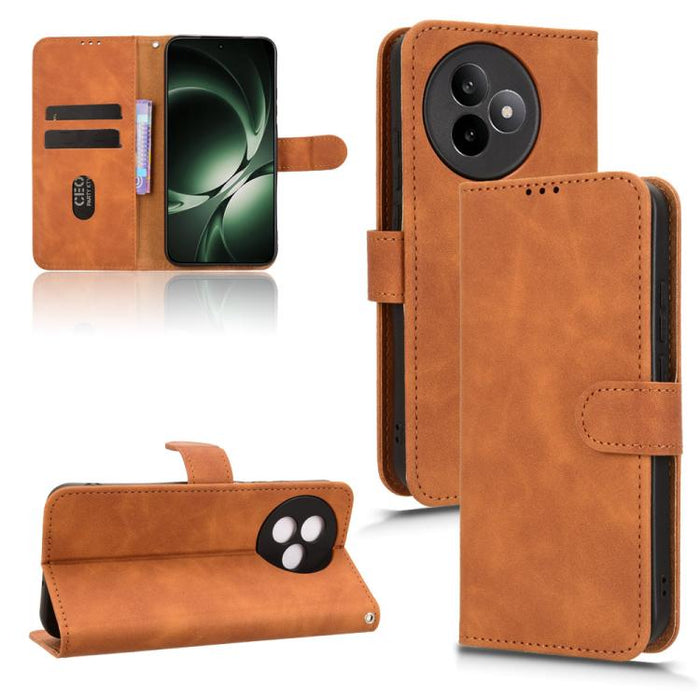 Funda de teléfono de cuero con tapa magnética Skin Feel, For Redmi A7 Pro 171mm / Poco C85x 5G, For Redmi 15a 5G, For Redmi Turbo 5 Max 5G / Poco X8 Pro Max 5G, For Redmi K90 Pro Max / Poco F8 Ultra, For Redmi Note 15 Pro 4G Global 163.2mm             ...
