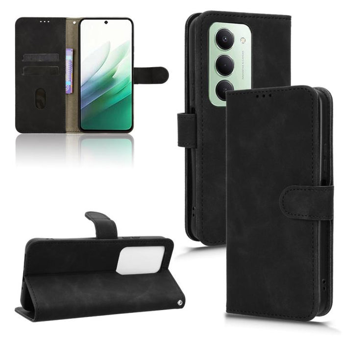 Funda de teléfono de cuero con tapa magnética Skin Feel, For Redmi A7 Pro 171mm / Poco C85x 5G, For Redmi 15a 5G, For Redmi Turbo 5 Max 5G / Poco X8 Pro Max 5G, For Redmi K90 Pro Max / Poco F8 Ultra, For Redmi Note 15 Pro 4G Global 163.2mm             ...