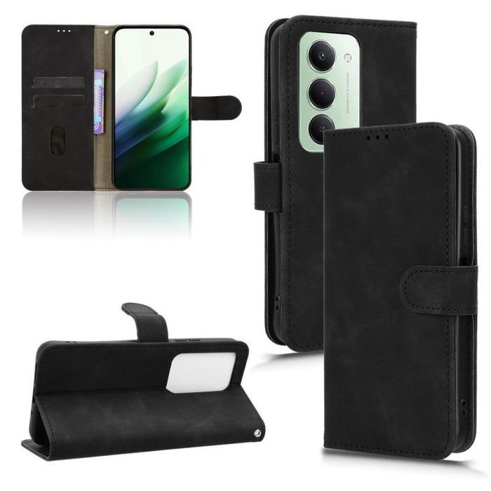 Funda de teléfono de cuero con tapa magnética Skin Feel, For Redmi A7 Pro 171mm / Poco C85x 5G, For Redmi 15a 5G, For Redmi Turbo 5 Max 5G / Poco X8 Pro Max 5G, For Redmi K90 Pro Max / Poco F8 Ultra, For Redmi Note 15 Pro 4G Global 163.2mm             ...