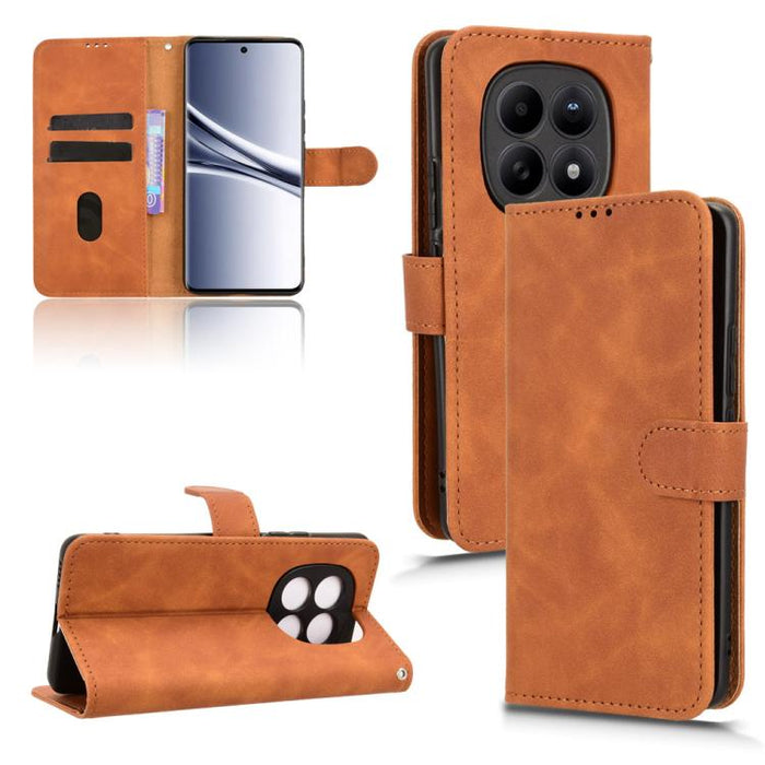 Funda de teléfono de cuero con tapa magnética Skin Feel, For Redmi A7 Pro 171mm / Poco C85x 5G, For Redmi 15a 5G, For Redmi Turbo 5 Max 5G / Poco X8 Pro Max 5G, For Redmi K90 Pro Max / Poco F8 Ultra, For Redmi Note 15 Pro 4G Global 163.2mm             ...