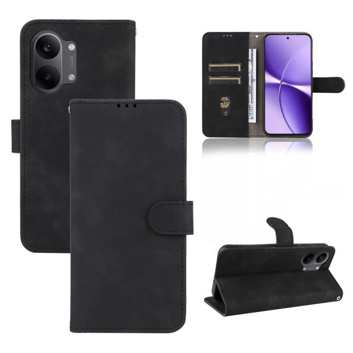 Funda de teléfono de cuero con tapa magnética Skin Feel, For Redmi A7 Pro 171mm / Poco C85x 5G, For Redmi 15a 5G, For Redmi Turbo 5 Max 5G / Poco X8 Pro Max 5G, For Redmi K90 Pro Max / Poco F8 Ultra, For Redmi Note 15 Pro 4G Global 163.2mm             ...