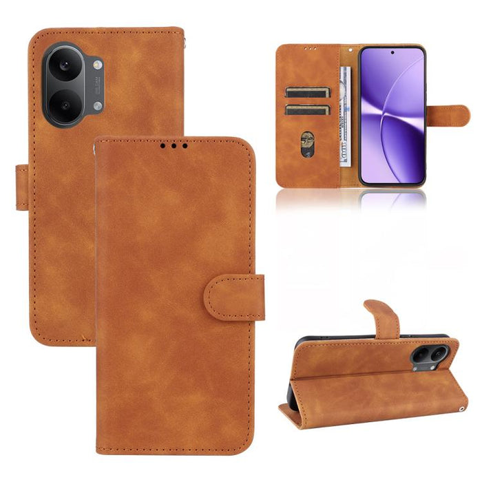 Funda de teléfono de cuero con tapa magnética Skin Feel, For Redmi A7 Pro 171mm / Poco C85x 5G, For Redmi 15a 5G, For Redmi Turbo 5 Max 5G / Poco X8 Pro Max 5G, For Redmi K90 Pro Max / Poco F8 Ultra, For Redmi Note 15 Pro 4G Global 163.2mm             ...