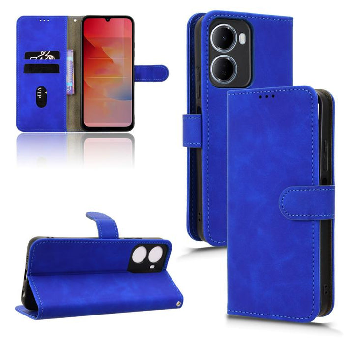 Funda de teléfono de cuero con tapa magnética Skin Feel, For Redmi A7 Pro 171mm / Poco C85x 5G, For Redmi 15a 5G, For Redmi Turbo 5 Max 5G / Poco X8 Pro Max 5G, For Redmi K90 Pro Max / Poco F8 Ultra, For Redmi Note 15 Pro 4G Global 163.2mm             ...