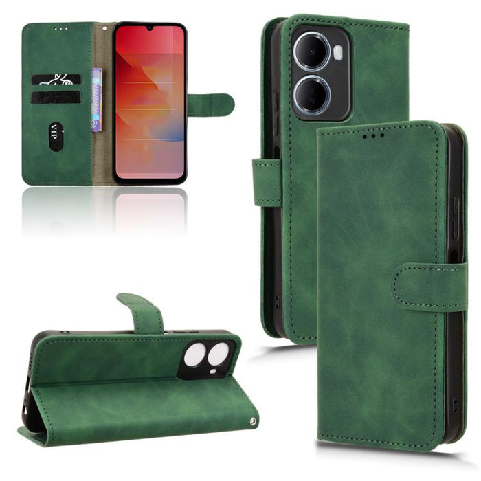 Funda de teléfono de cuero con tapa magnética Skin Feel, For Redmi A7 Pro 171mm / Poco C85x 5G, For Redmi 15a 5G, For Redmi Turbo 5 Max 5G / Poco X8 Pro Max 5G, For Redmi K90 Pro Max / Poco F8 Ultra, For Redmi Note 15 Pro 4G Global 163.2mm             ...