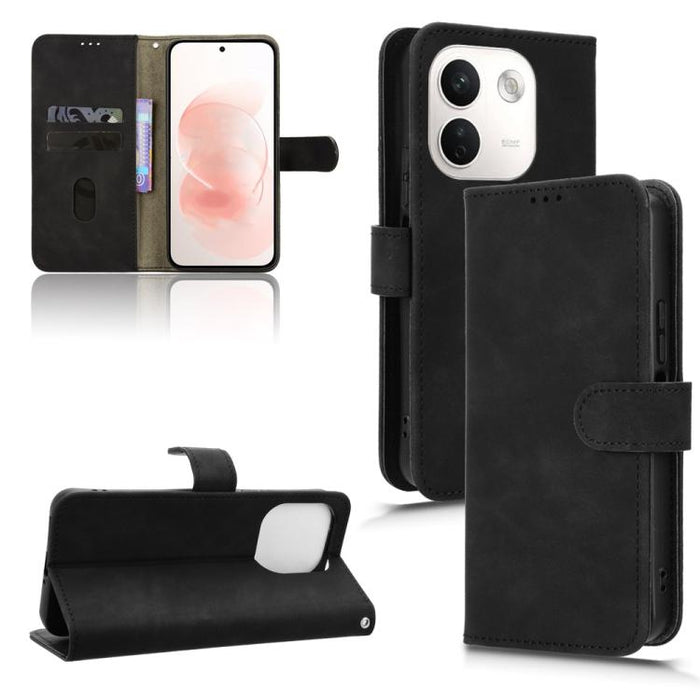 Funda de teléfono de cuero con tapa magnética Skin Feel, For Redmi A7 Pro 171mm / Poco C85x 5G, For Redmi 15a 5G, For Redmi Turbo 5 Max 5G / Poco X8 Pro Max 5G, For Redmi K90 Pro Max / Poco F8 Ultra, For Redmi Note 15 Pro 4G Global 163.2mm             ...