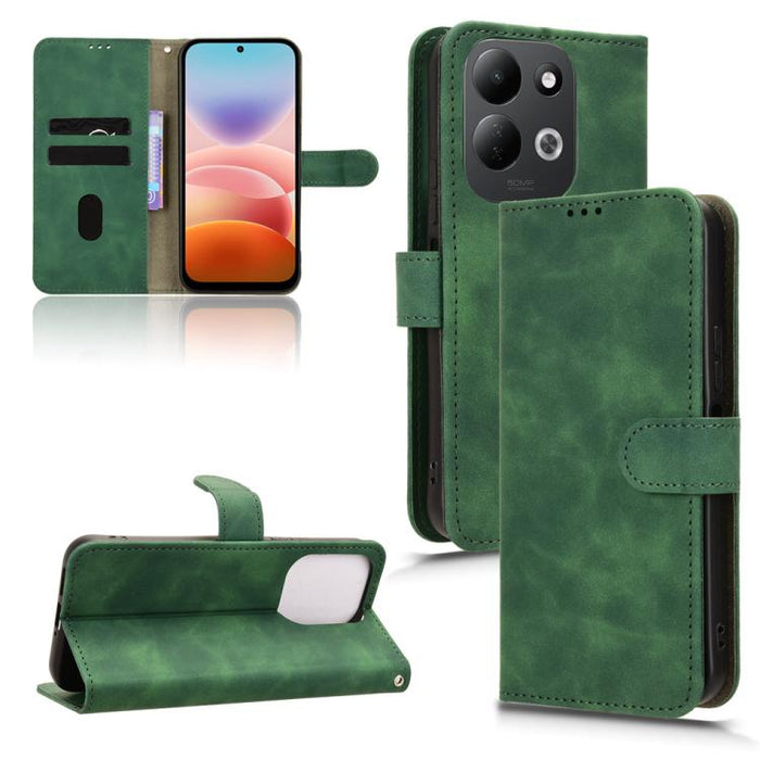 Funda de teléfono de cuero con tapa magnética Skin Feel, For Redmi A7 Pro 171mm / Poco C85x 5G, For Redmi 15a 5G, For Redmi Turbo 5 Max 5G / Poco X8 Pro Max 5G, For Redmi K90 Pro Max / Poco F8 Ultra, For Redmi Note 15 Pro 4G Global 163.2mm             ...