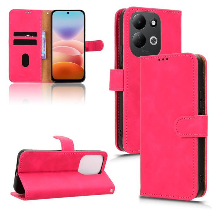 Funda de teléfono de cuero con tapa magnética Skin Feel, For Redmi A7 Pro 171mm / Poco C85x 5G, For Redmi 15a 5G, For Redmi Turbo 5 Max 5G / Poco X8 Pro Max 5G, For Redmi K90 Pro Max / Poco F8 Ultra, For Redmi Note 15 Pro 4G Global 163.2mm             ...